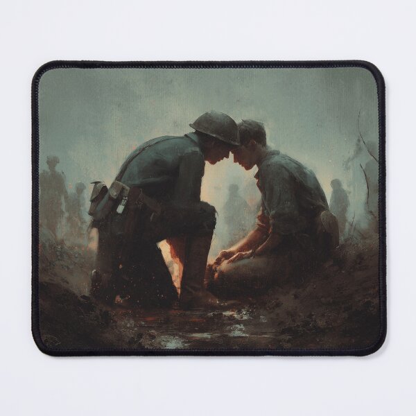 Item preview, Medic in the Trenches at Dusk designed and sold by Rtymer.