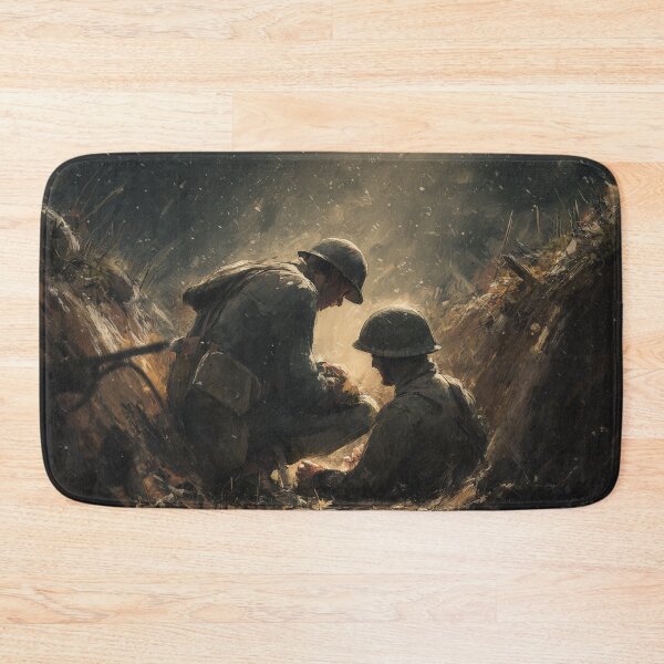 Item preview, Medic in the Trenches at Dusk designed and sold by Rtymer.