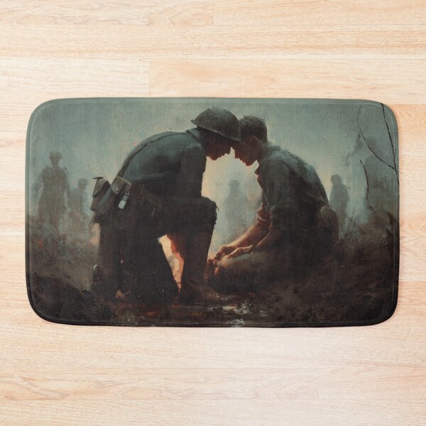 Item preview, Medic in the Trenches at Dusk designed and sold by Rtymer.