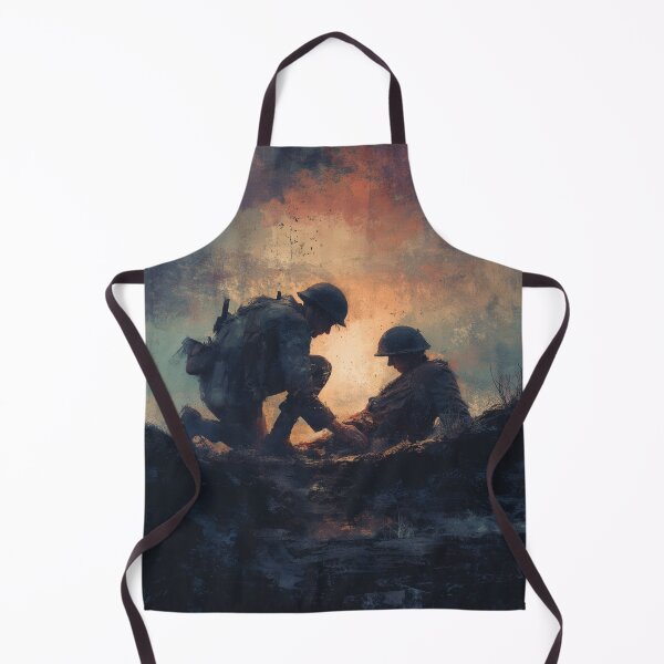Item preview, Medic in the Trenches at Dusk designed and sold by Rtymer.