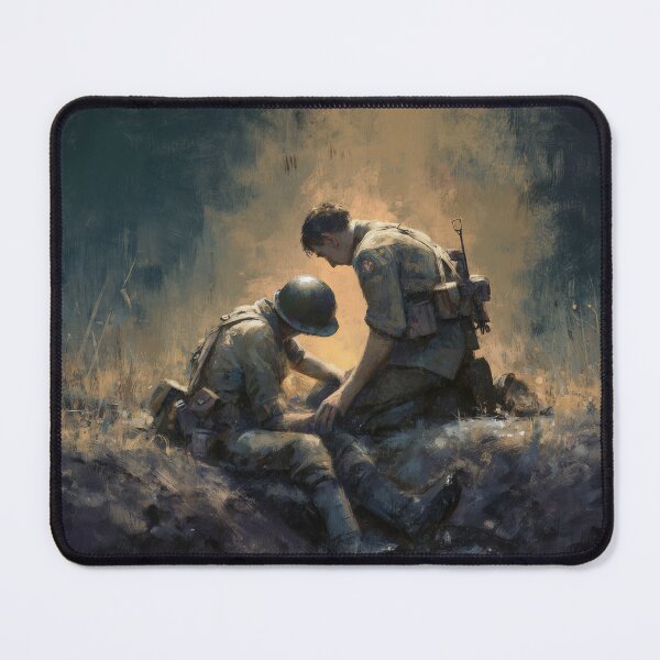 Item preview, Medic in the Trenches at Dusk designed and sold by Rtymer.