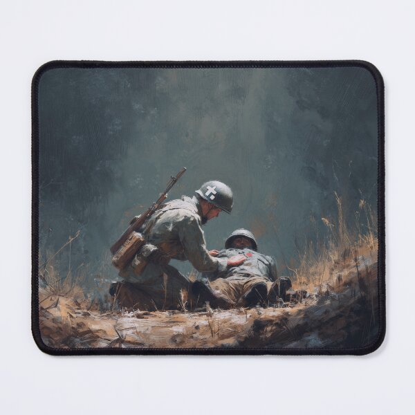 Item preview, Medic in the Trenches at Dusk designed and sold by Rtymer.