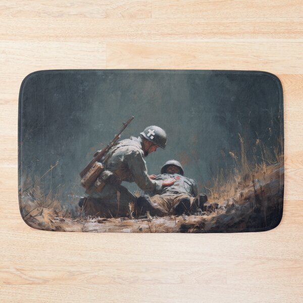 Item preview, Medic in the Trenches at Dusk designed and sold by Rtymer.