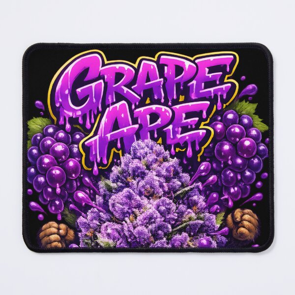 Item preview, Grape Ape Graffiti Print | Grape Indica Strain Typography | Relaxing 420 designed and sold by WAUZ.