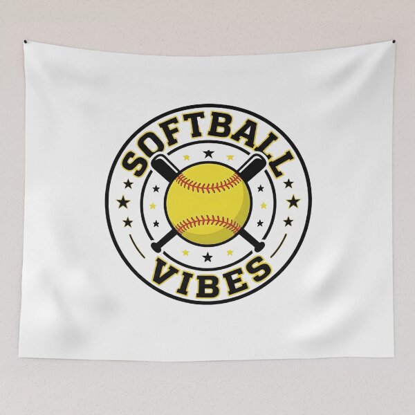 Item preview, Softball Vibes Shirt for Girls Women Fastpitch Game Day designed and sold by THREE LITTLE BEANS.