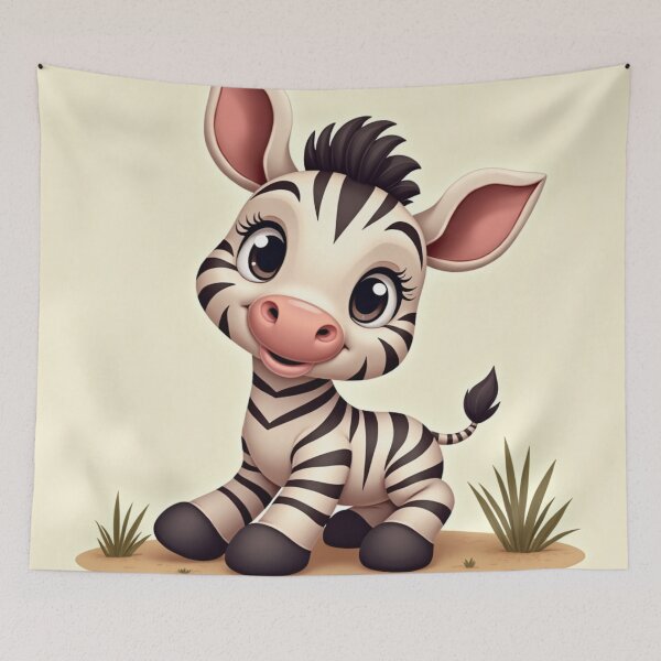 Item preview, Cartoon Zebra  designed and sold by laurakerr.