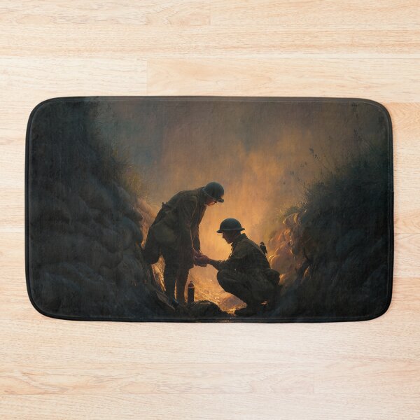 Item preview, Medic in the Trenches at Dusk designed and sold by Rtymer.