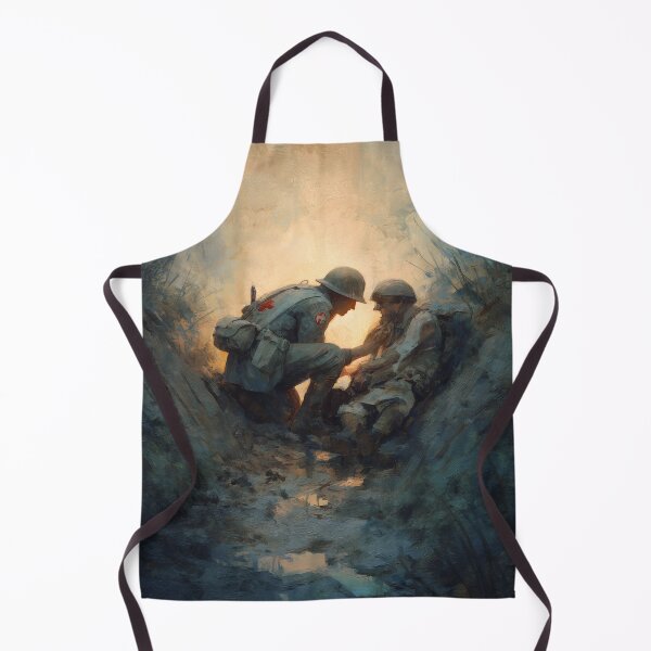 Item preview, Medic in the Trenches at Dusk designed and sold by Rtymer.