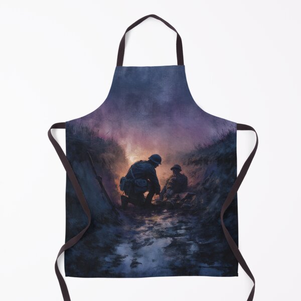 Item preview, Medic in the Trenches at Dusk designed and sold by Rtymer.