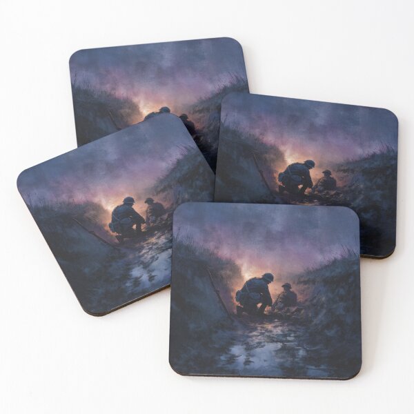 Item preview, Medic in the Trenches at Dusk designed and sold by Rtymer.