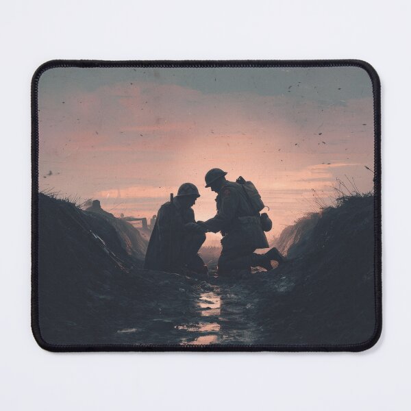 Item preview, Medic in the Trenches at Dusk designed and sold by Rtymer.