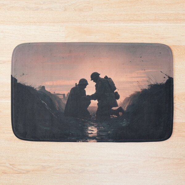 Item preview, Medic in the Trenches at Dusk designed and sold by Rtymer.
