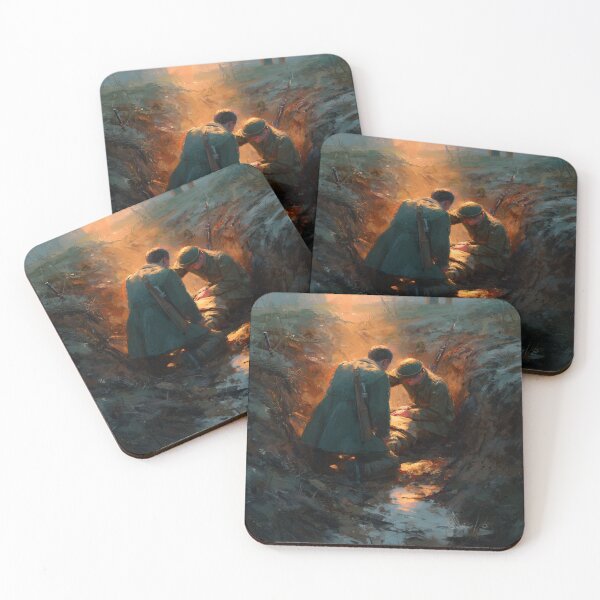 Item preview, Medic in the Trenches at Dusk designed and sold by Rtymer.