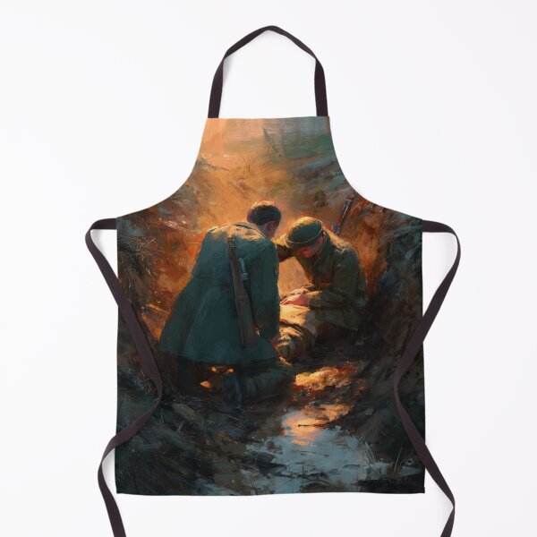 Item preview, Medic in the Trenches at Dusk designed and sold by Rtymer.