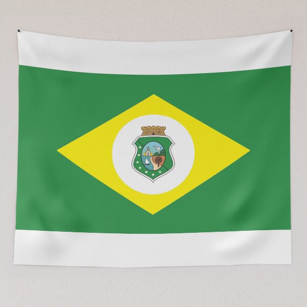 Item preview, State of Ceara Flag - Brazil Land of Light & Jericoacoara Pride designed and sold by NTGUILTY.