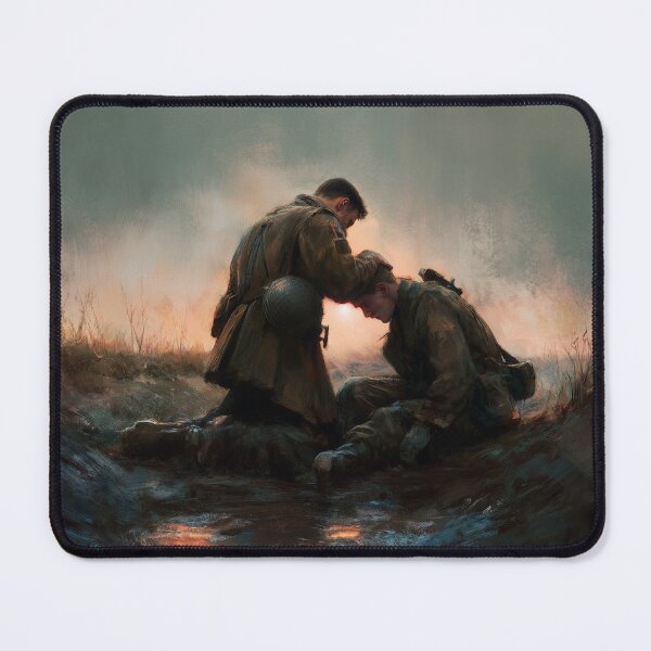 Item preview, Medic in the Trenches at Dusk designed and sold by Rtymer.