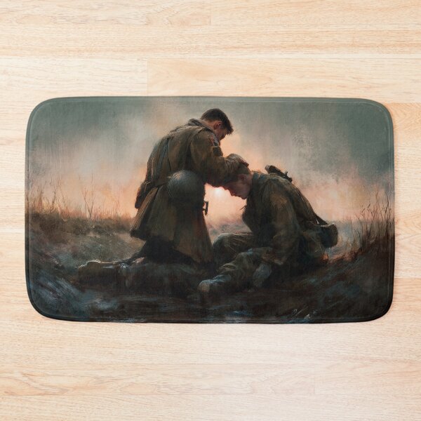 Item preview, Medic in the Trenches at Dusk designed and sold by Rtymer.
