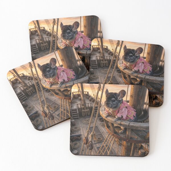Item preview, Ferocious Chinchilla Pirate on the High Seas  designed and sold by Tridentulus.