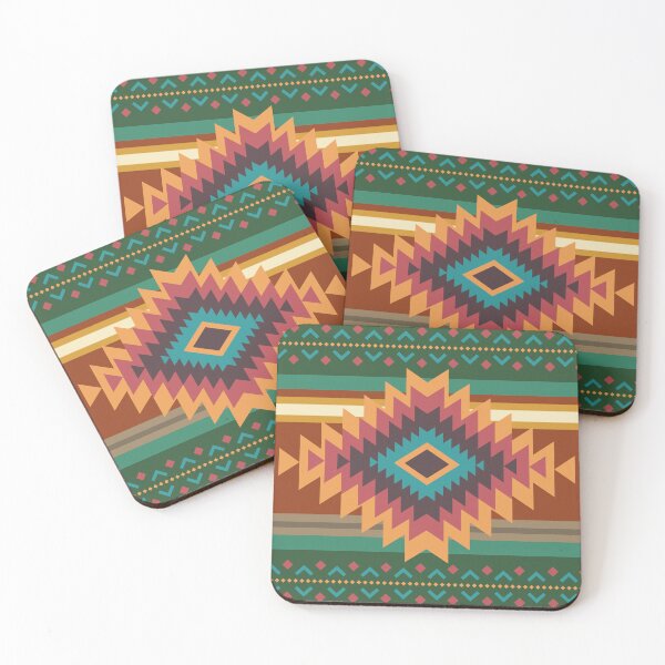 Item preview, Vibrant Southwestern Tribal Pattern – Bold Aztec Geometric Design designed and sold by PAWIRADA.