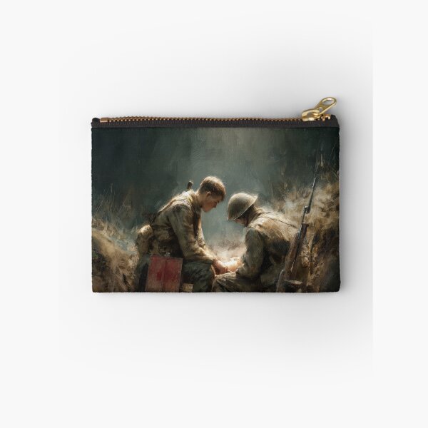 Item preview, Medic in the Trenches at Dusk designed and sold by Rtymer.