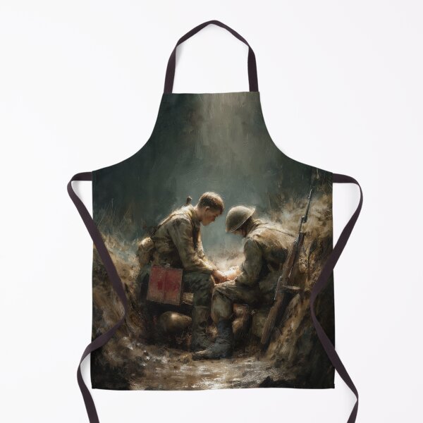 Item preview, Medic in the Trenches at Dusk designed and sold by Rtymer.
