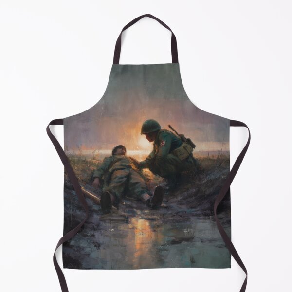 Item preview, Medic in the Trenches at Dusk designed and sold by Rtymer.