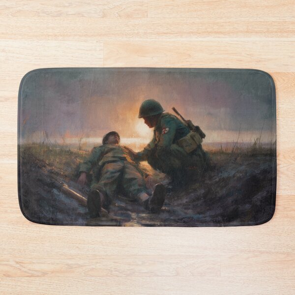Item preview, Medic in the Trenches at Dusk designed and sold by Rtymer.