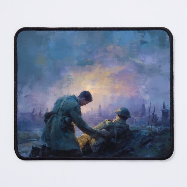 Item preview, Medic in the Trenches at Dusk designed and sold by Rtymer.