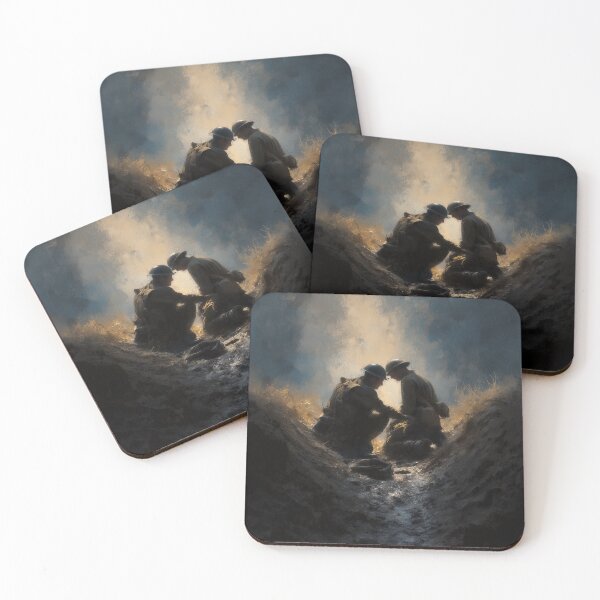 Item preview, Medic in the Trenches at Dusk designed and sold by Rtymer.