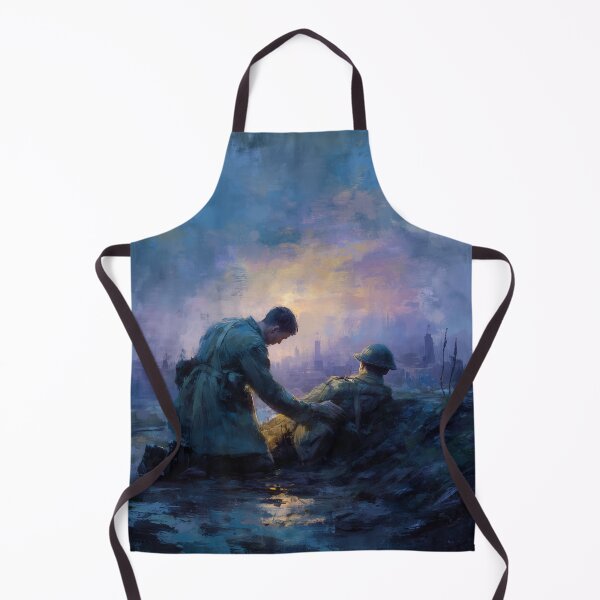 Item preview, Medic in the Trenches at Dusk designed and sold by Rtymer.