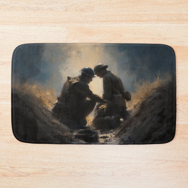 Item preview, Medic in the Trenches at Dusk designed and sold by Rtymer.