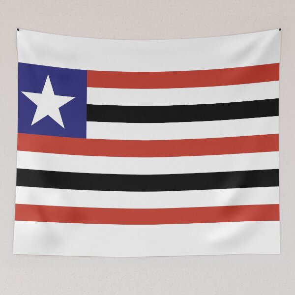 Item preview, State of Maranhao Flag - Brazil Sand Dunes & Cultural Heritage Pride designed and sold by NTGUILTY.