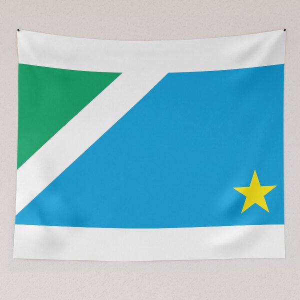 Item preview, State of Mato Grosso do Sul Flag - Brazil Pantanal & Bonito Eco Pride designed and sold by NTGUILTY.