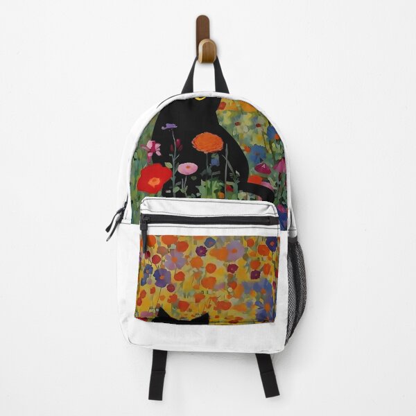 Item preview, Cute Cat in Spring Flower Garden  designed and sold by PurrfectHome.