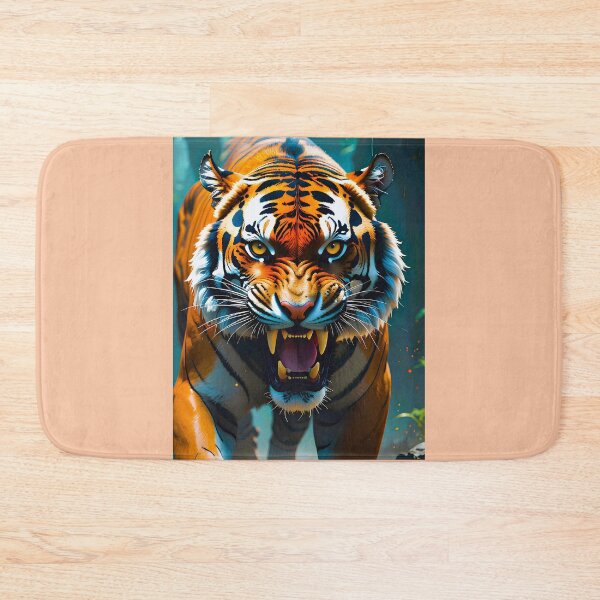Item preview, Angry Tiger portrait designed and sold by Creative Visualize.