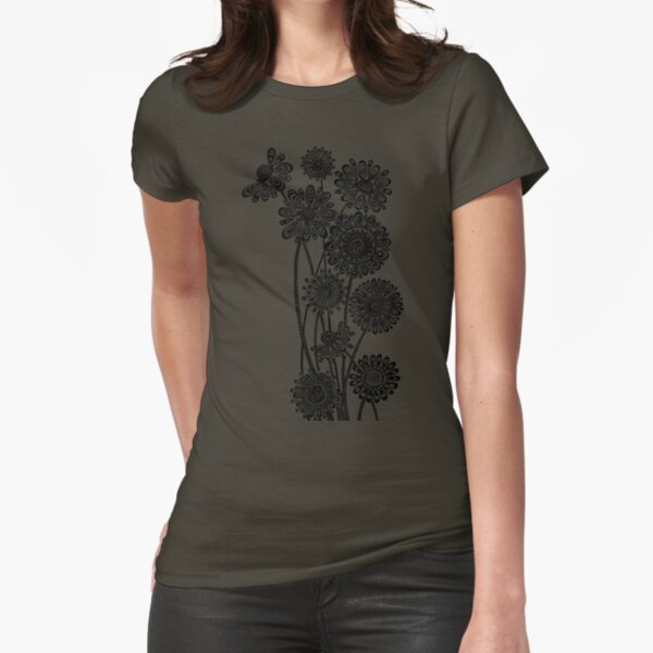 Gerber Daisies Fitted T-Shirt