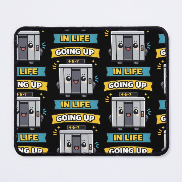 Item preview, Going Up In Life Funny Elevator Motivation Cute Design designed and sold by TeeTimeTreasure.