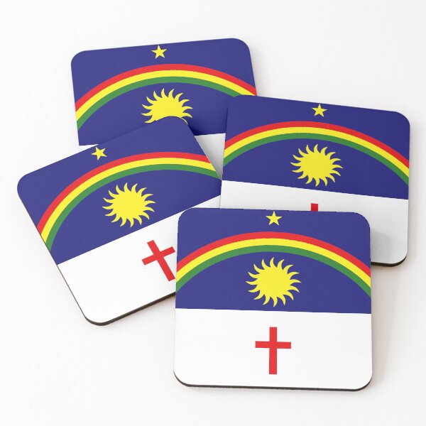 Item preview, State of Pernambuco Flag - Brazil Rainbow Pride & Olinda Carnival designed and sold by NTGUILTY.