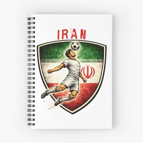 Item preview, Iran - 2026 Futbol Retro Style designed and sold by Tee Nook.