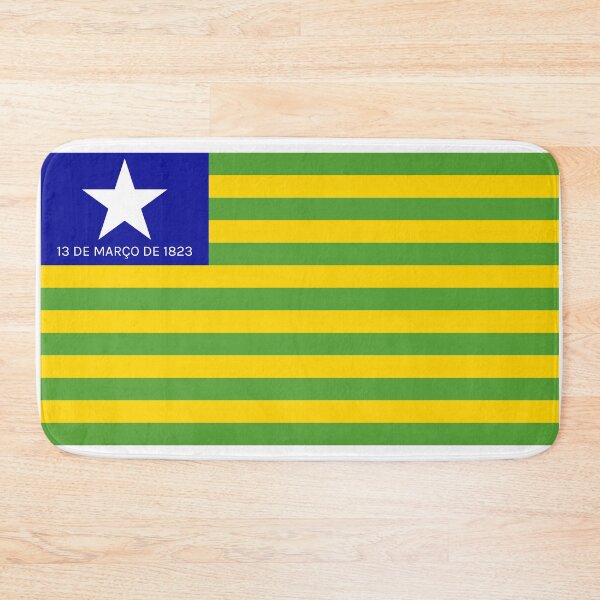 Item preview, State of Piaui Flag - Brazil Prehistoric Art & Parnaiba Delta Pride designed and sold by NTGUILTY.