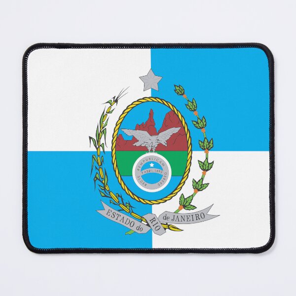 Item preview, State of Rio de Janeiro Flag - Brazil Maracana & Copacabana Pride designed and sold by NTGUILTY.