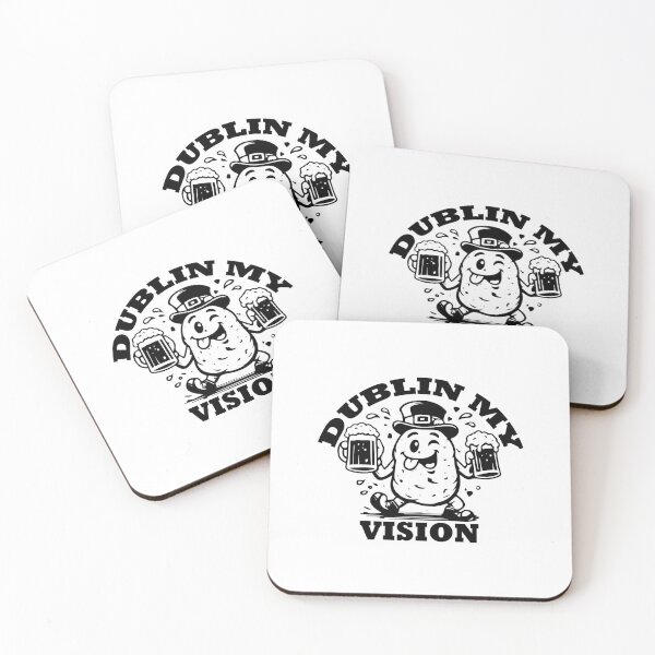 Item preview, Dublin My Vision - Funny St Patricks Day Drinking Humor Gift designed and sold by FuzionRaptor.