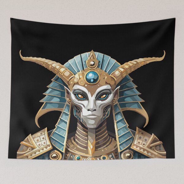 Item preview, The Anunnaki Alien Warlord of the Stars designed and sold by GBD888.