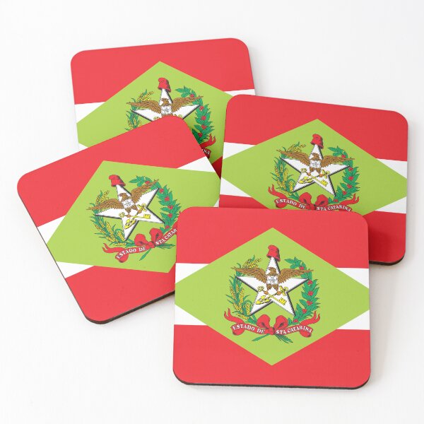 Item preview, Santa Catarina Flag - Brazil European Heritage & Florianopolis Beach Pride designed and sold by NTGUILTY.