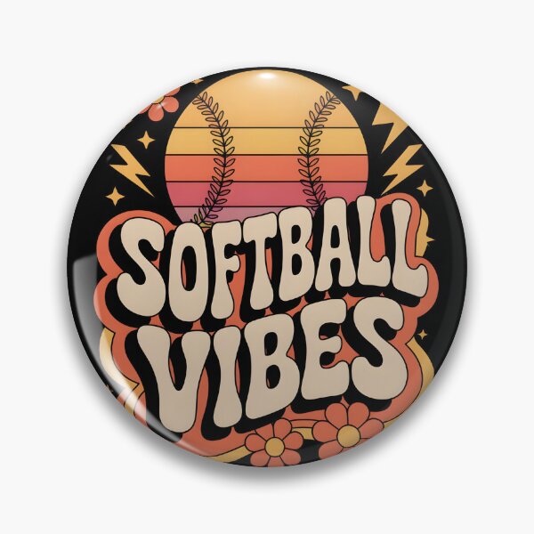 Item preview, Softball Vibes Shirt for Girls Women Fastpitch Game Day designed and sold by THREE LITTLE BEANS.