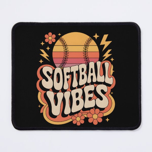 Item preview, Softball Vibes Shirt for Girls Women Fastpitch Game Day designed and sold by THREE LITTLE BEANS.
