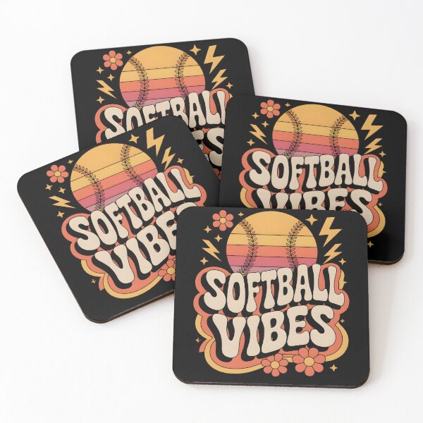 Item preview, Softball Vibes Shirt for Girls Women Fastpitch Game Day designed and sold by THREE LITTLE BEANS.