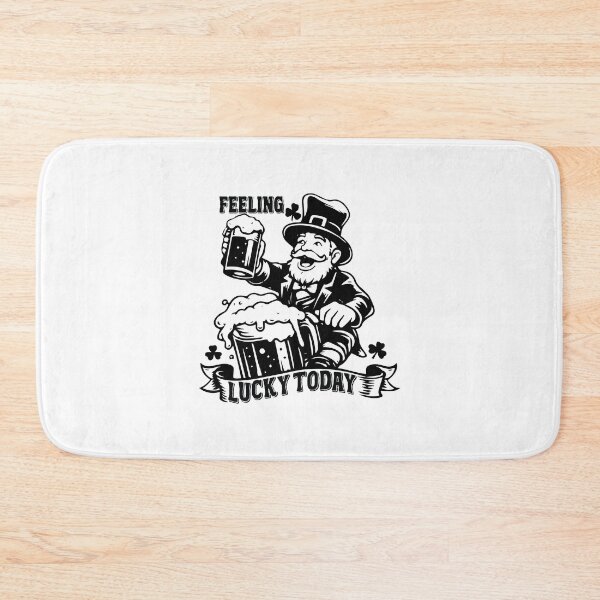 Item preview, Feeling Lucky Today - Funny St Patricks Day Drinking Humor Gift designed and sold by FuzionRaptor.