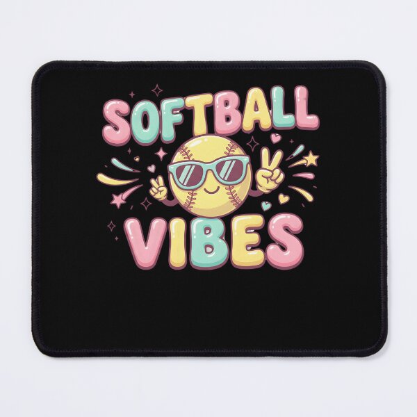 Item preview, Softball Vibes Shirt for Girls Women Fastpitch Game Day designed and sold by THREE LITTLE BEANS.