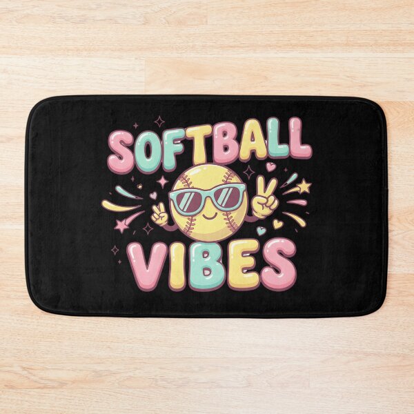 Item preview, Softball Vibes Shirt for Girls Women Fastpitch Game Day designed and sold by THREE LITTLE BEANS.